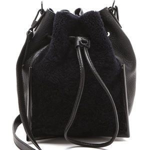 3.1 Phillip Lim Scout Shearling Small Bucket Bag